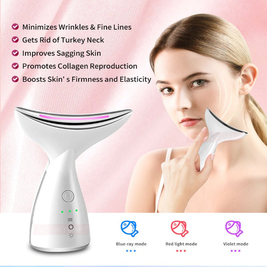 EMS Microcurrent Neck Face Beauty Device - ALRICAN